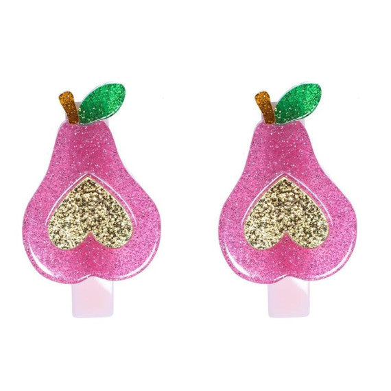Pear Alligator Clips