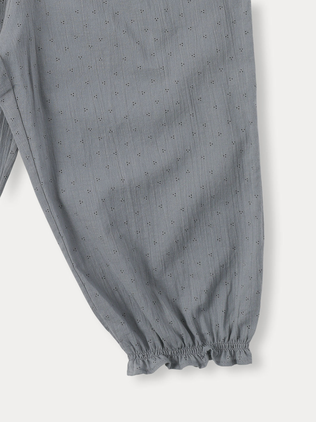 Calm Dot Jumpsuit - Grayish Blue