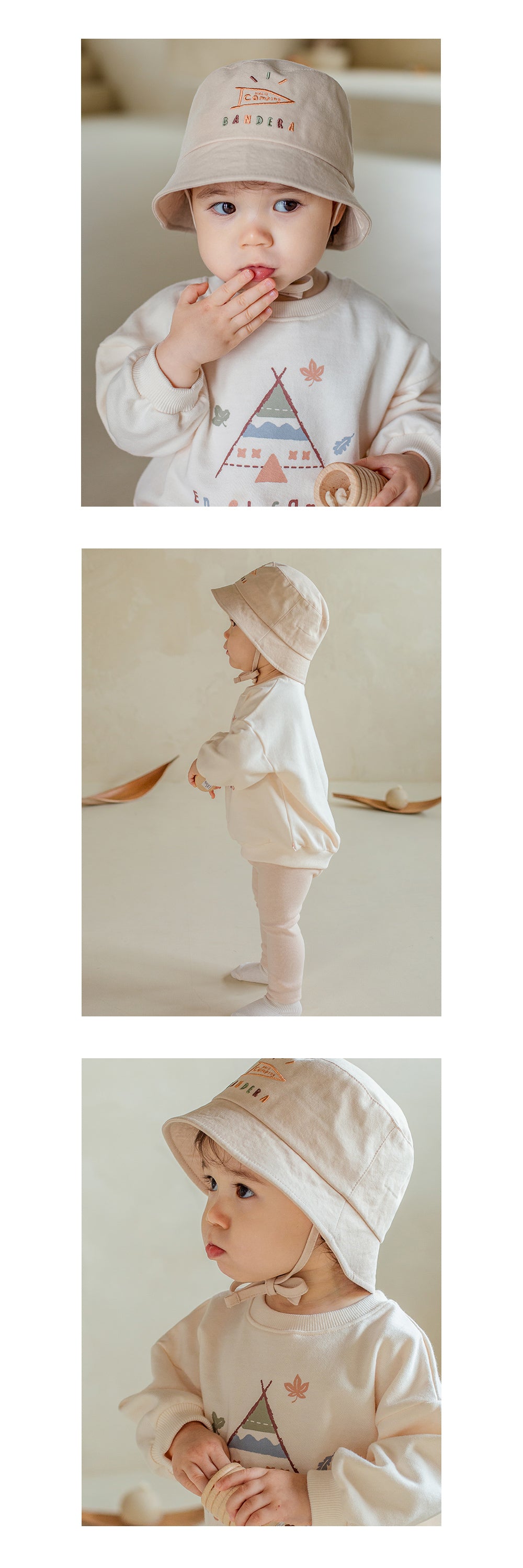 Angtte baby bucket hat