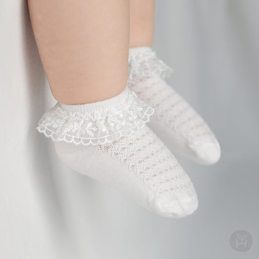 Helio lace summer baby socks
