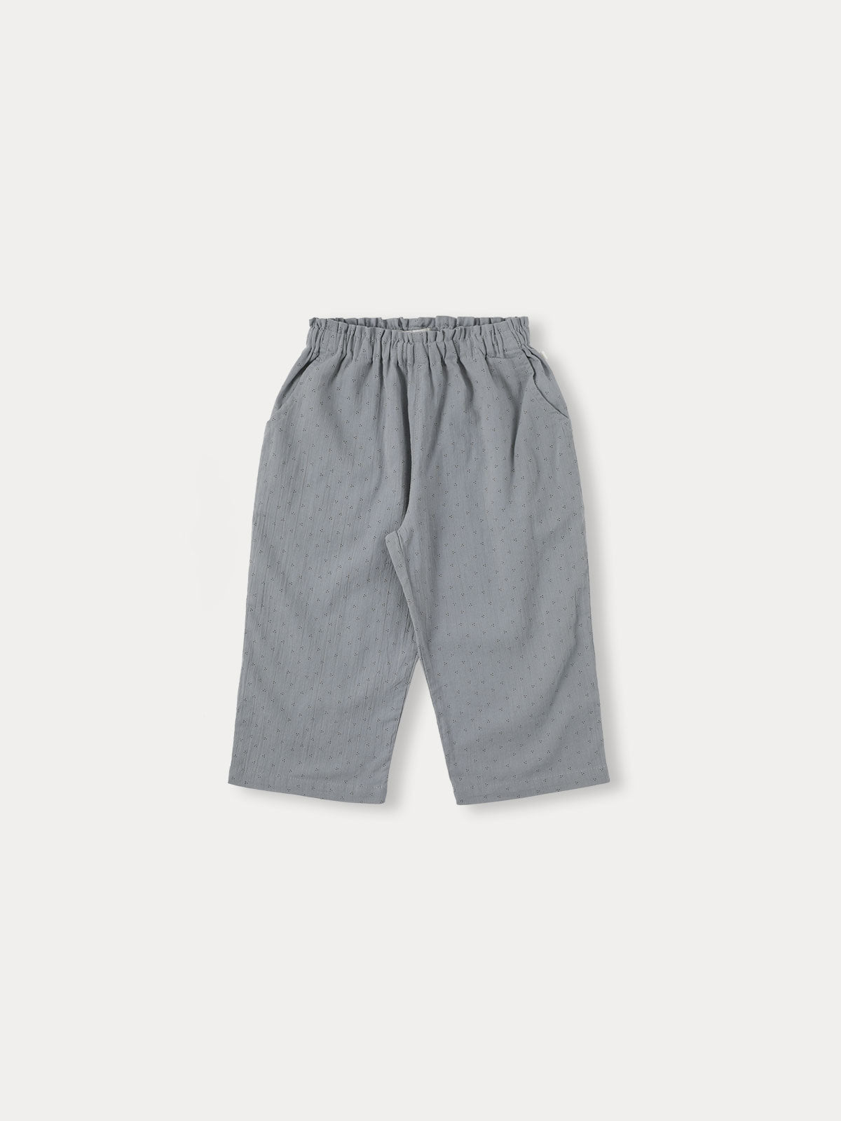 Calm Dot Frill PT - Grayish Blue