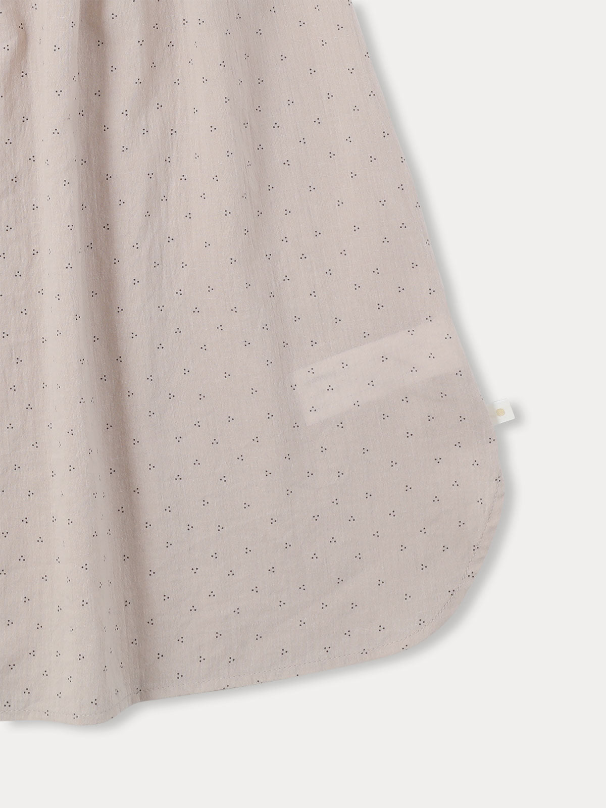 Calm Dot Camisole Dress - Milky cocoa