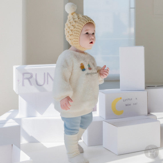 Acer fleece baby top and bottom clothes