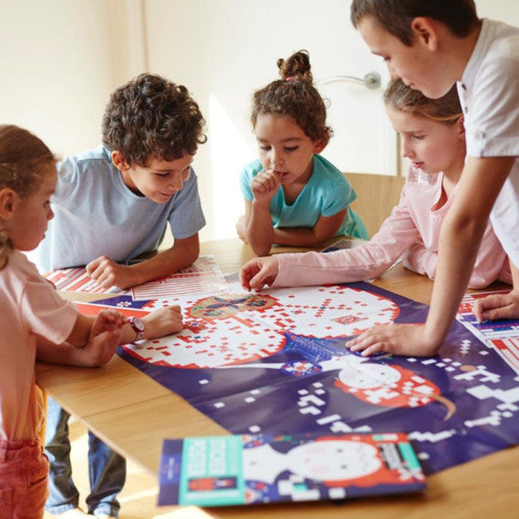 Queen of Heart - Huge Poster (1600 stickers) (6-12 YEARS OLD)