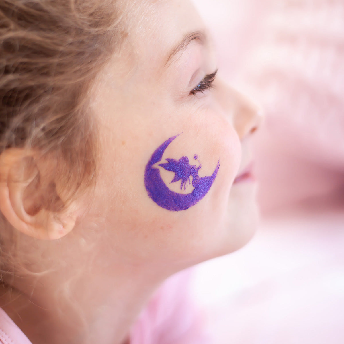 Reusable Adhesive Face Paint & Makeup Stencils - Teal