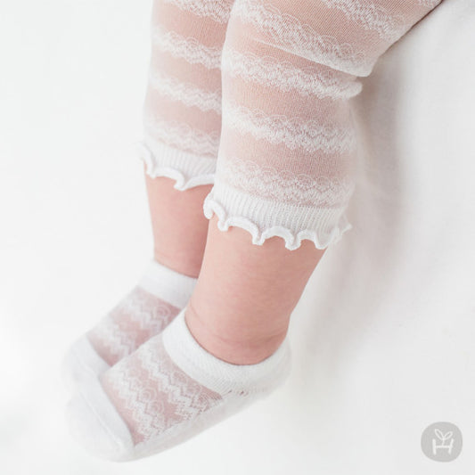 Laila baby leggings low cut socks