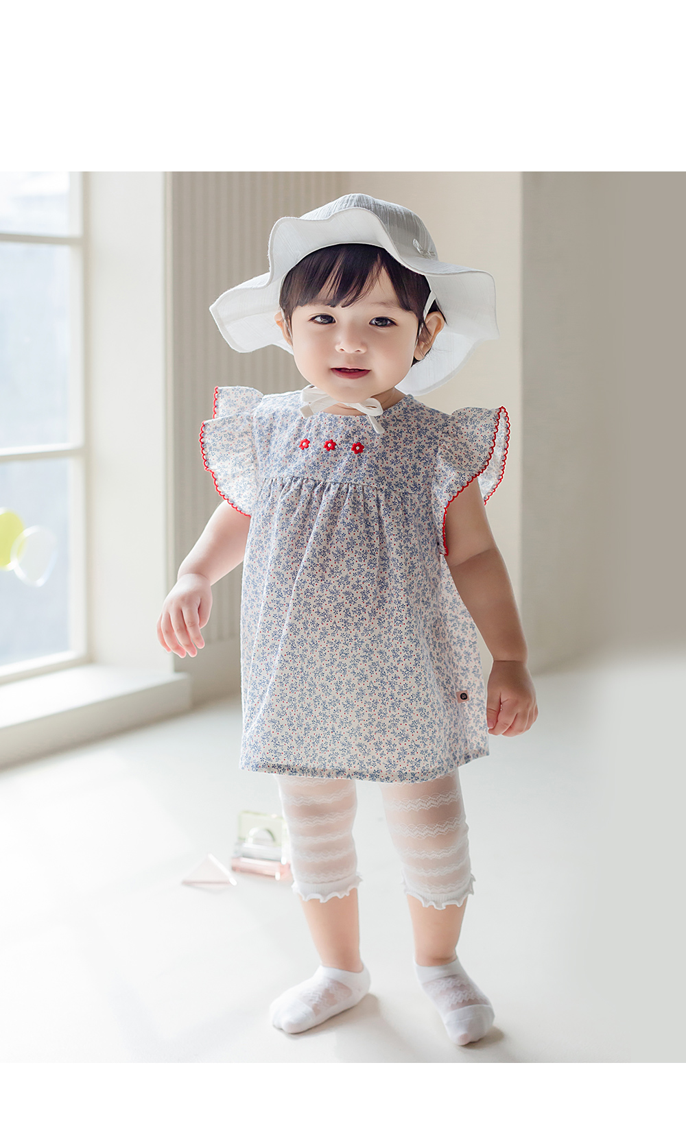 Laila baby leggings low cut socks