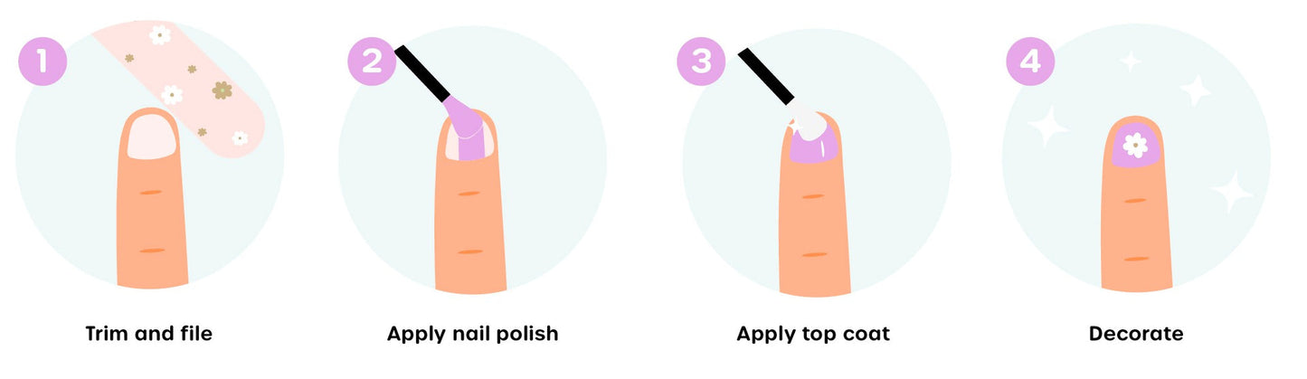 Kids Nail Polish - Pastel Pink