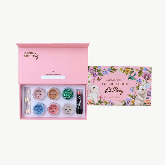 Garden of Dreams Collection Deluxe Makeup & Glitter Set