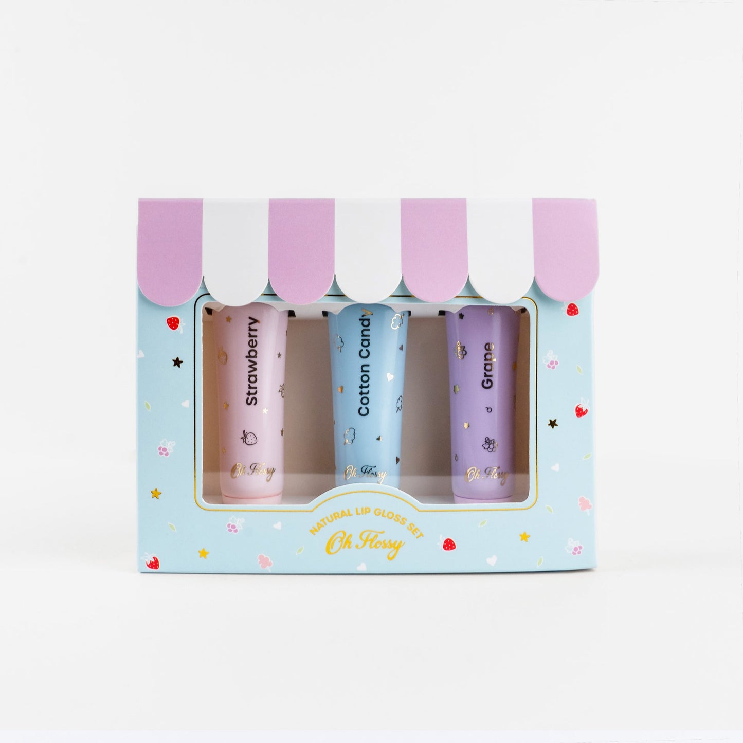 Natural Lip Gloss Set
