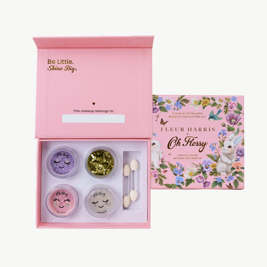 Garden of Dreams Collection Mini Makeup & Glitter Set