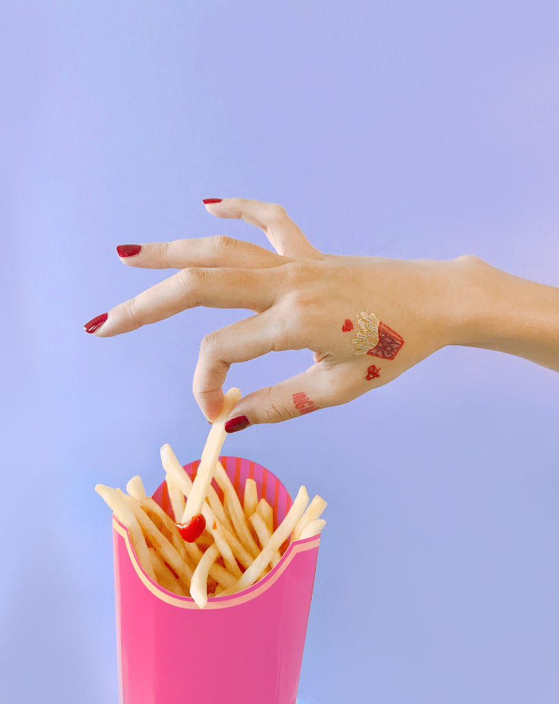 Talk Out Loud Temporary Tattoo