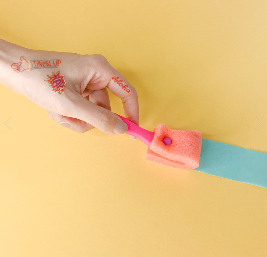 Talk Out Loud Temporary Tattoo