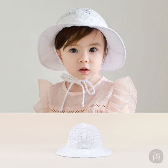 Miru eyelet sun hat
