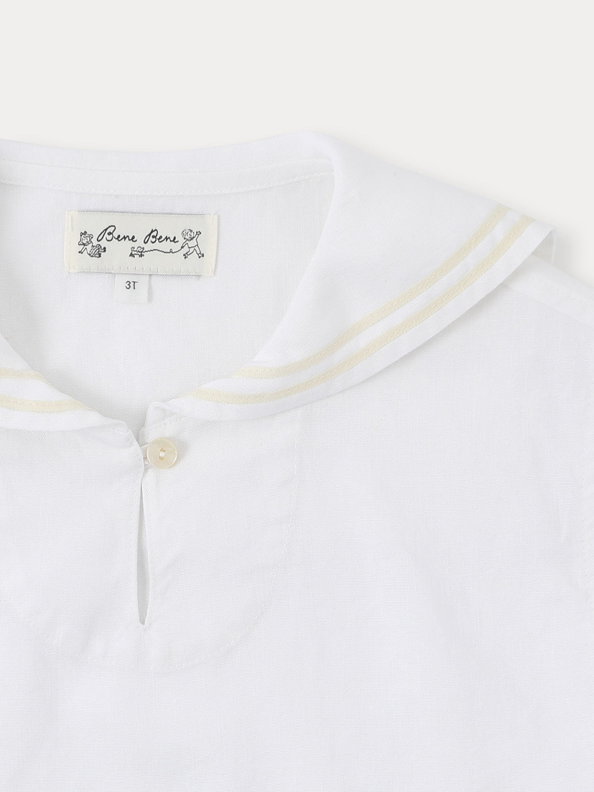 Marine Linen Shirt - Ivory