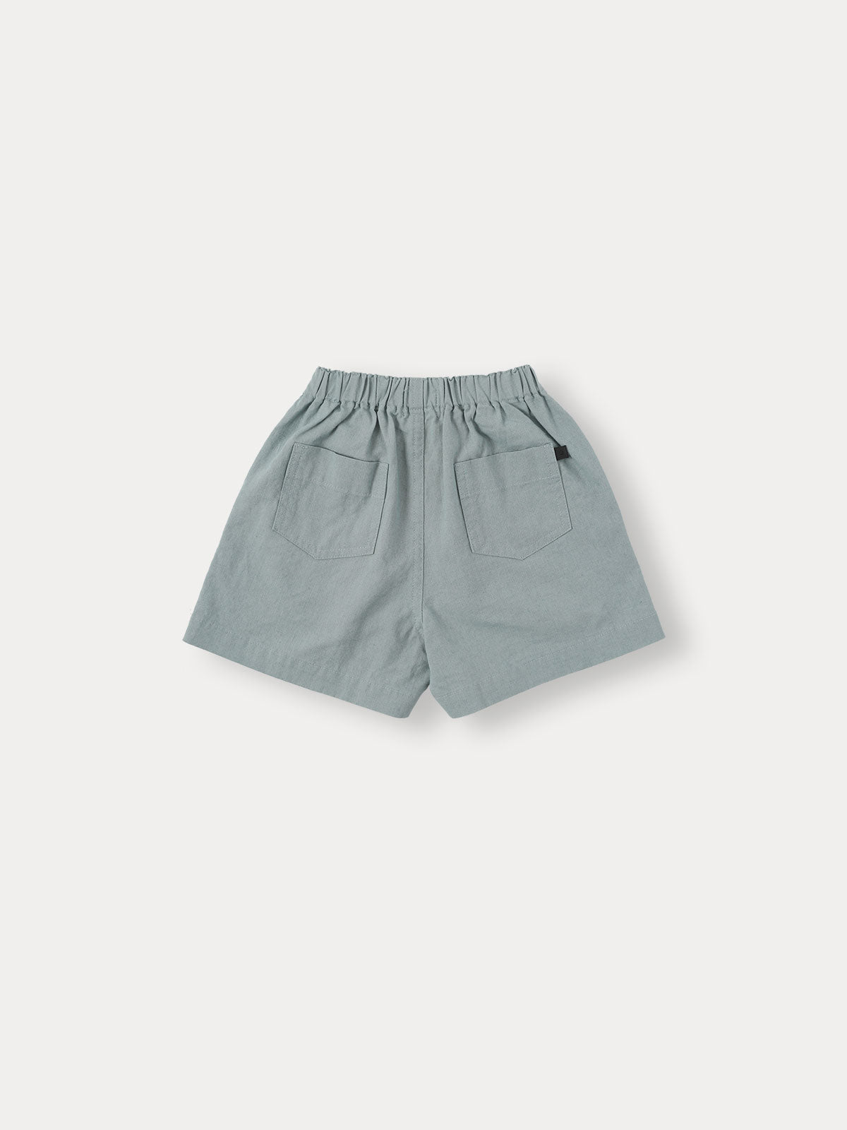 Cotton Linen Half PT - Blue
