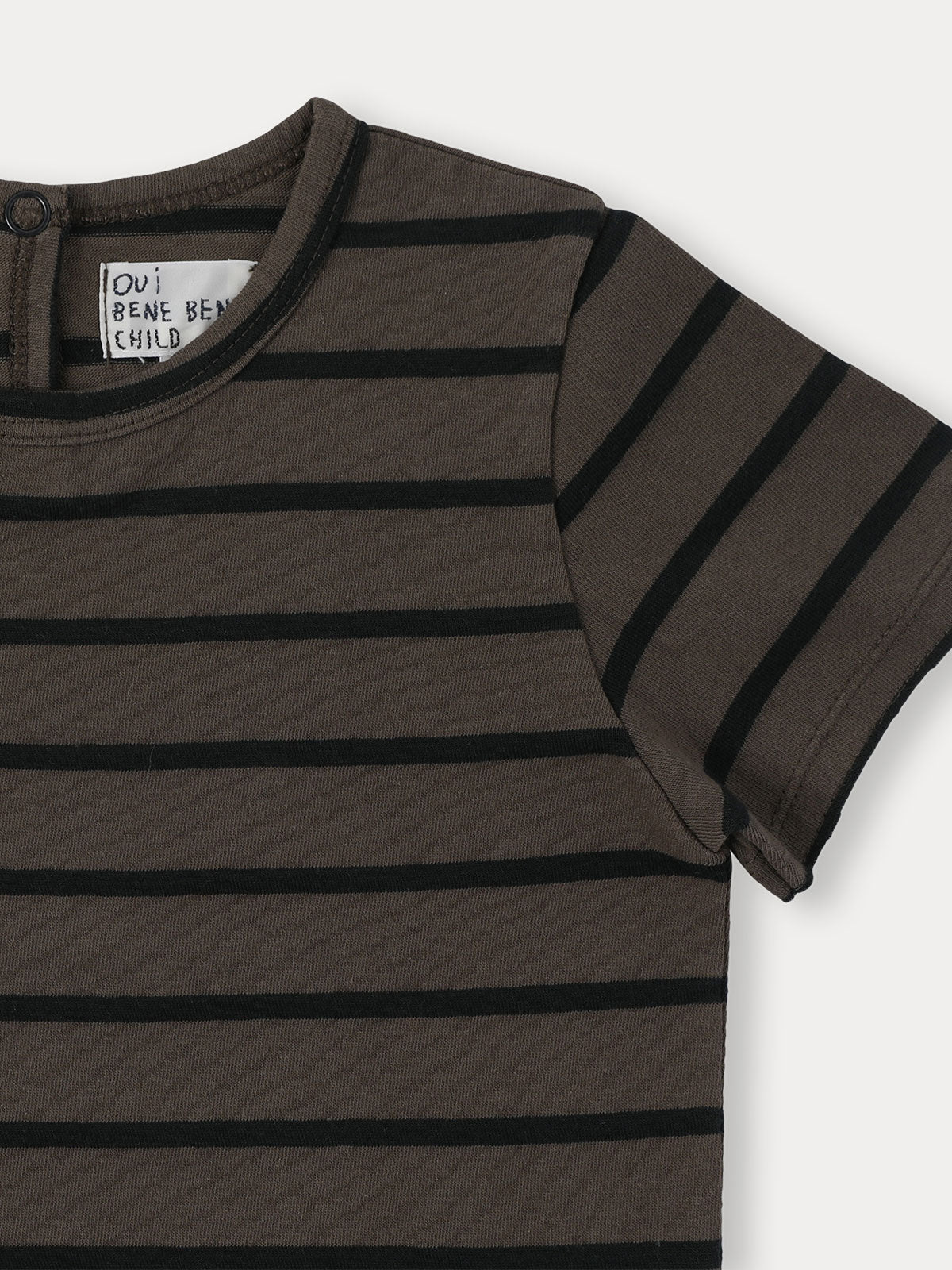 Benie Stripe T - Khaki