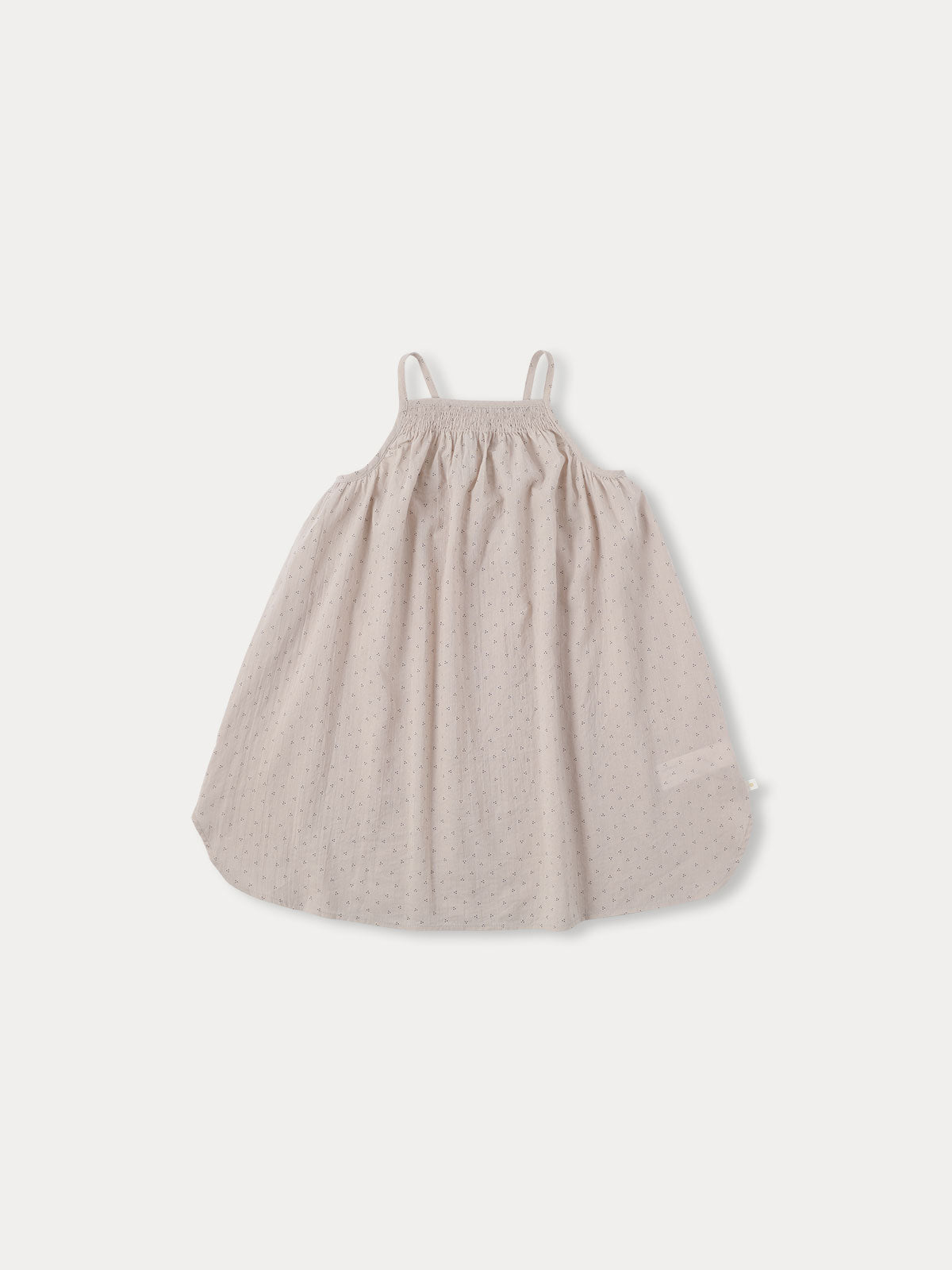 Calm Dot Camisole Dress - Milky cocoa