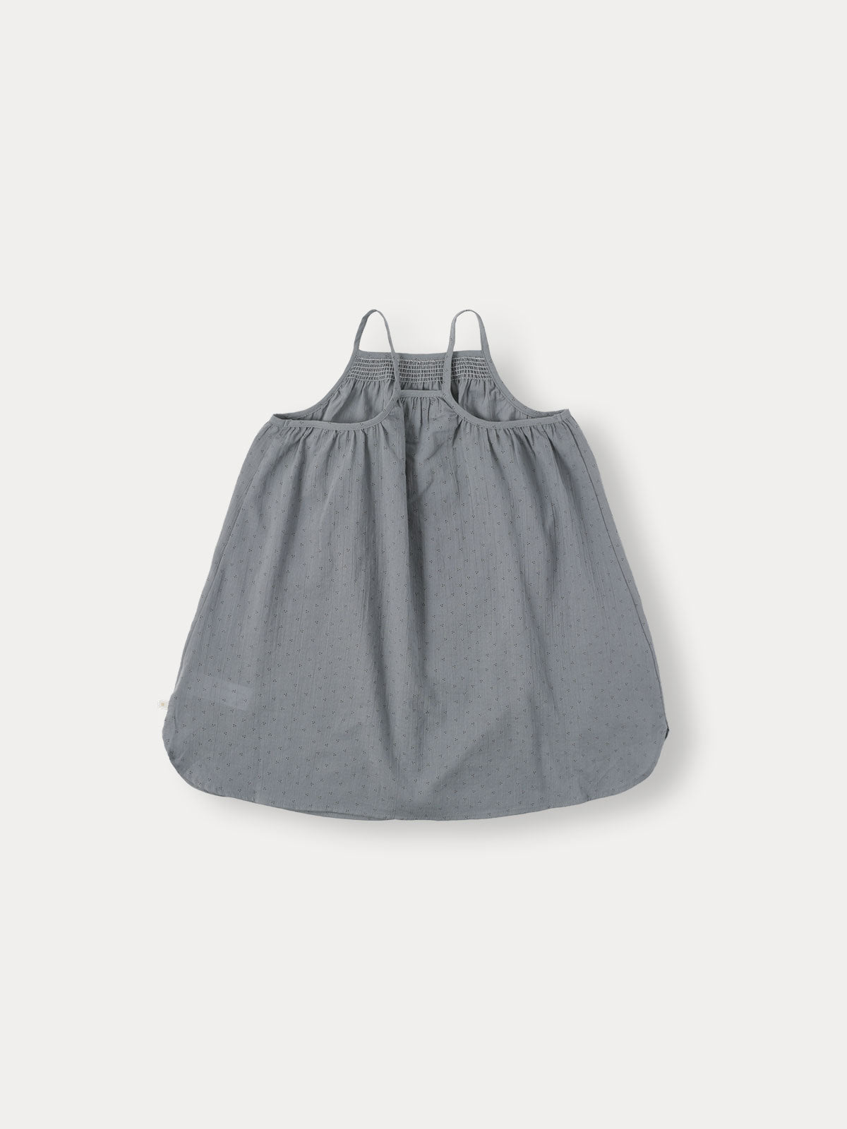 Calm Dot Camisole Dress - Grayish Blue