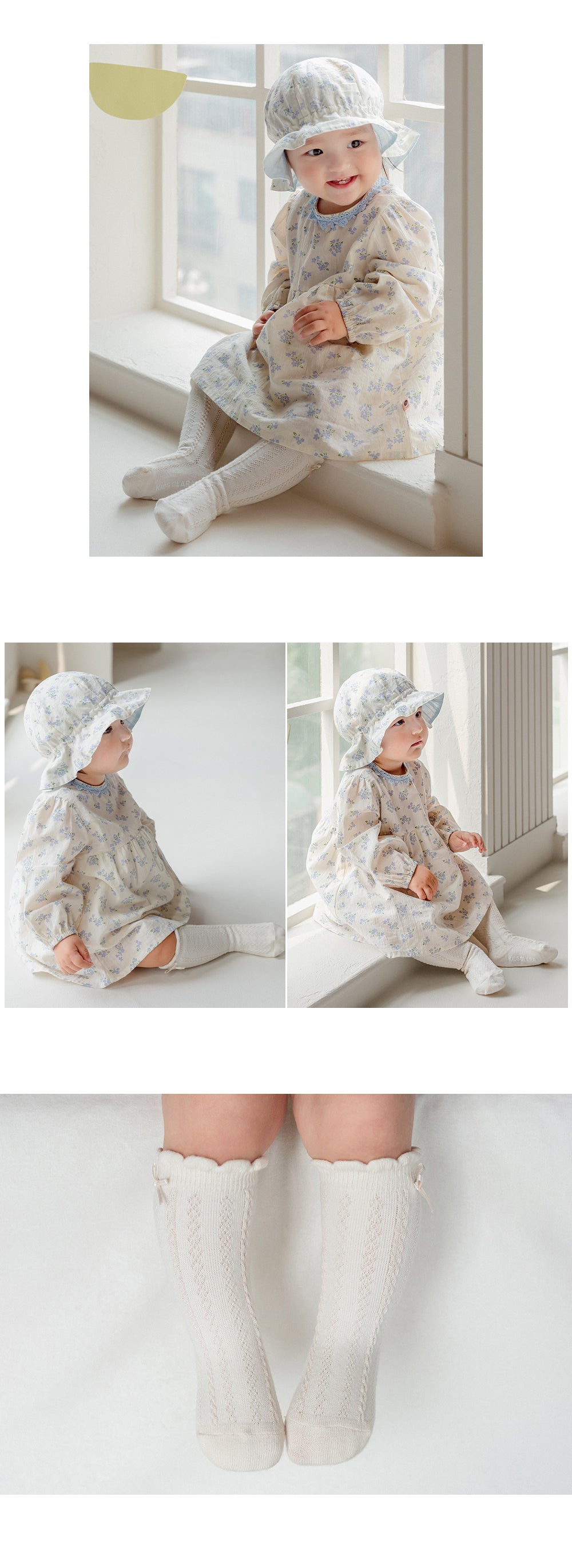 Siolletta baby knee socks