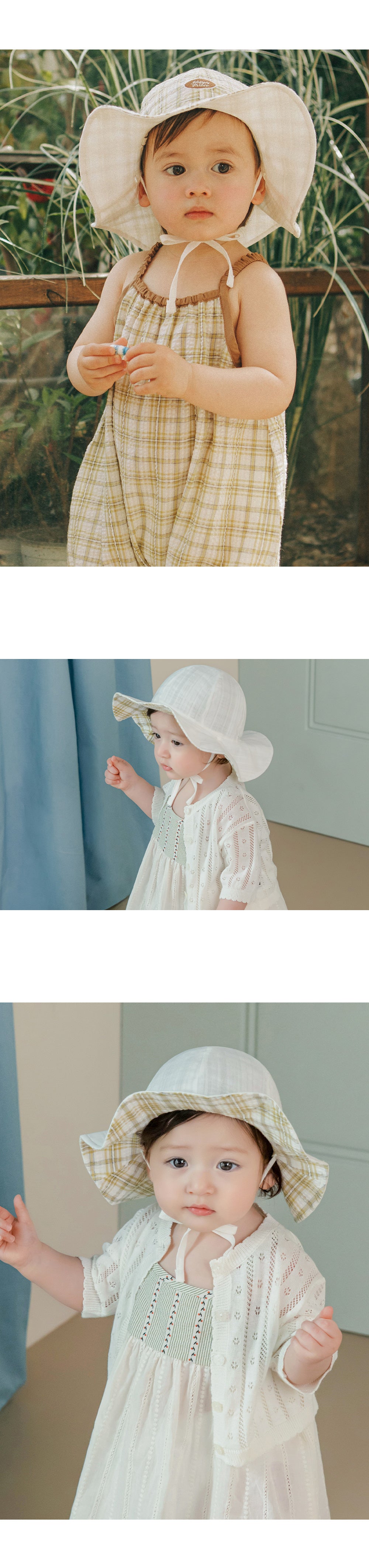 Aubin Reversible Baby Sun Hat