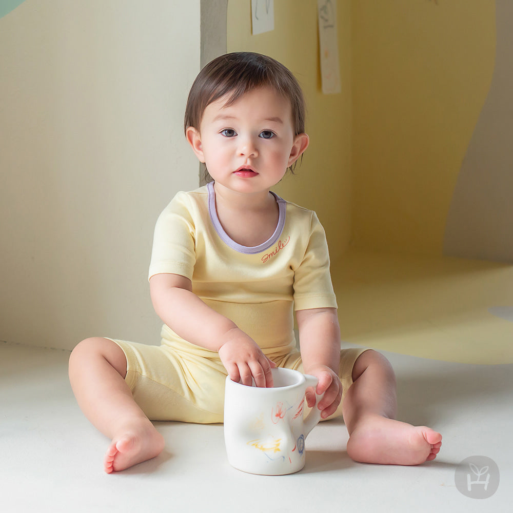 Smile comfy belly baby lounge wear