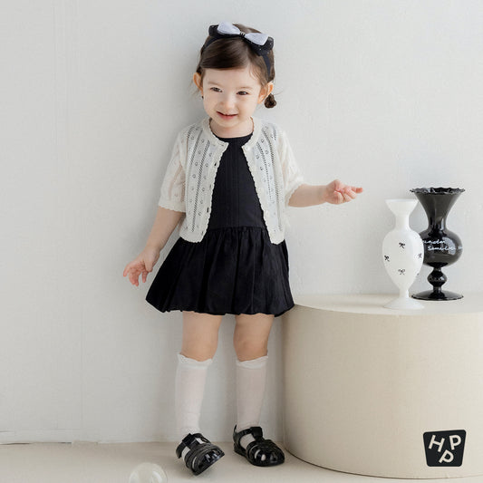 Viya knit baby cardigan