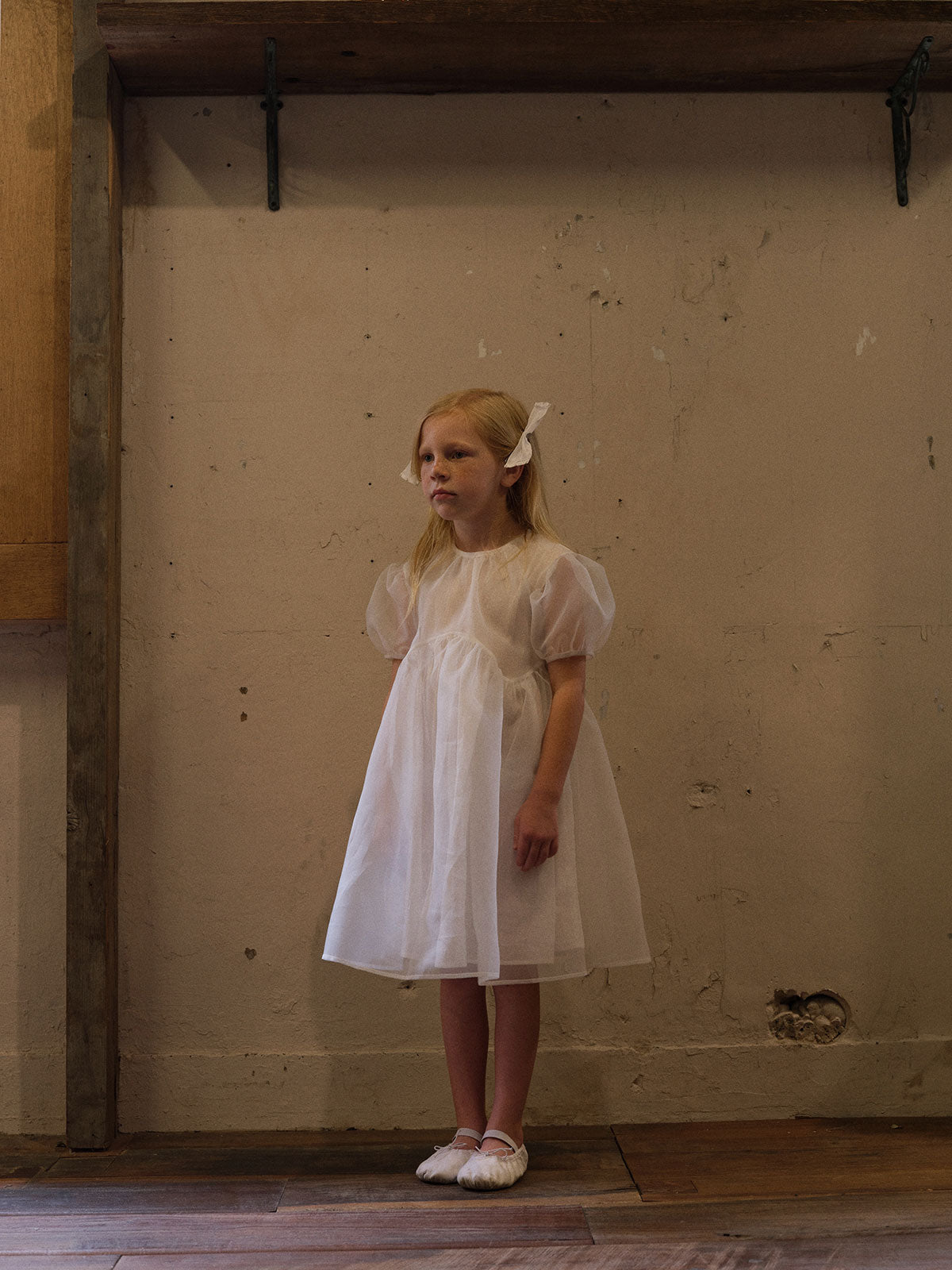 Ella Layered Dress - White
