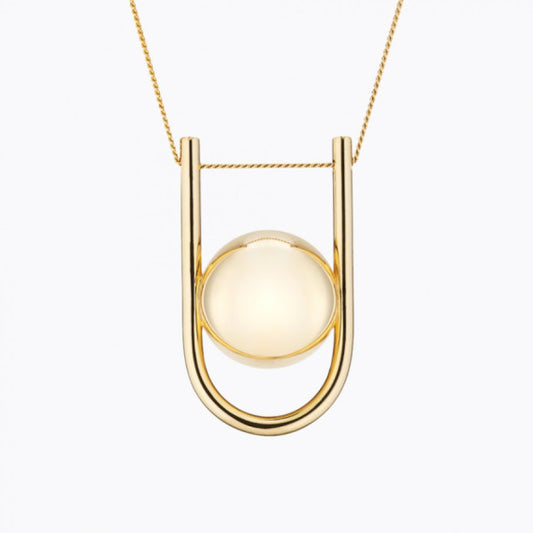 Pregnancy Necklace - "U" collection - Gold