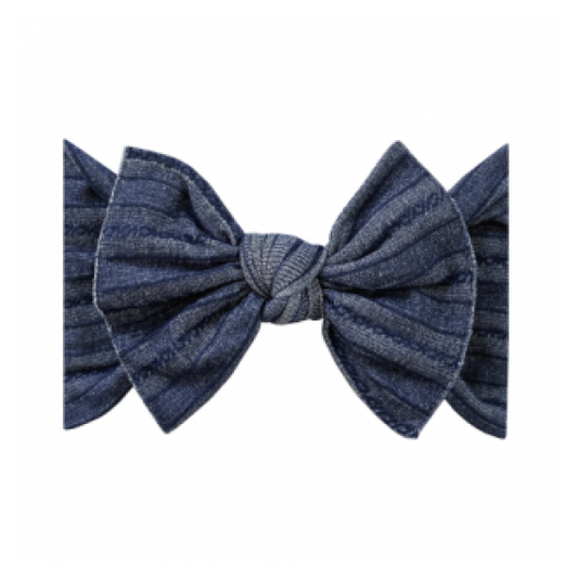 Cable Knit Knot - Denim