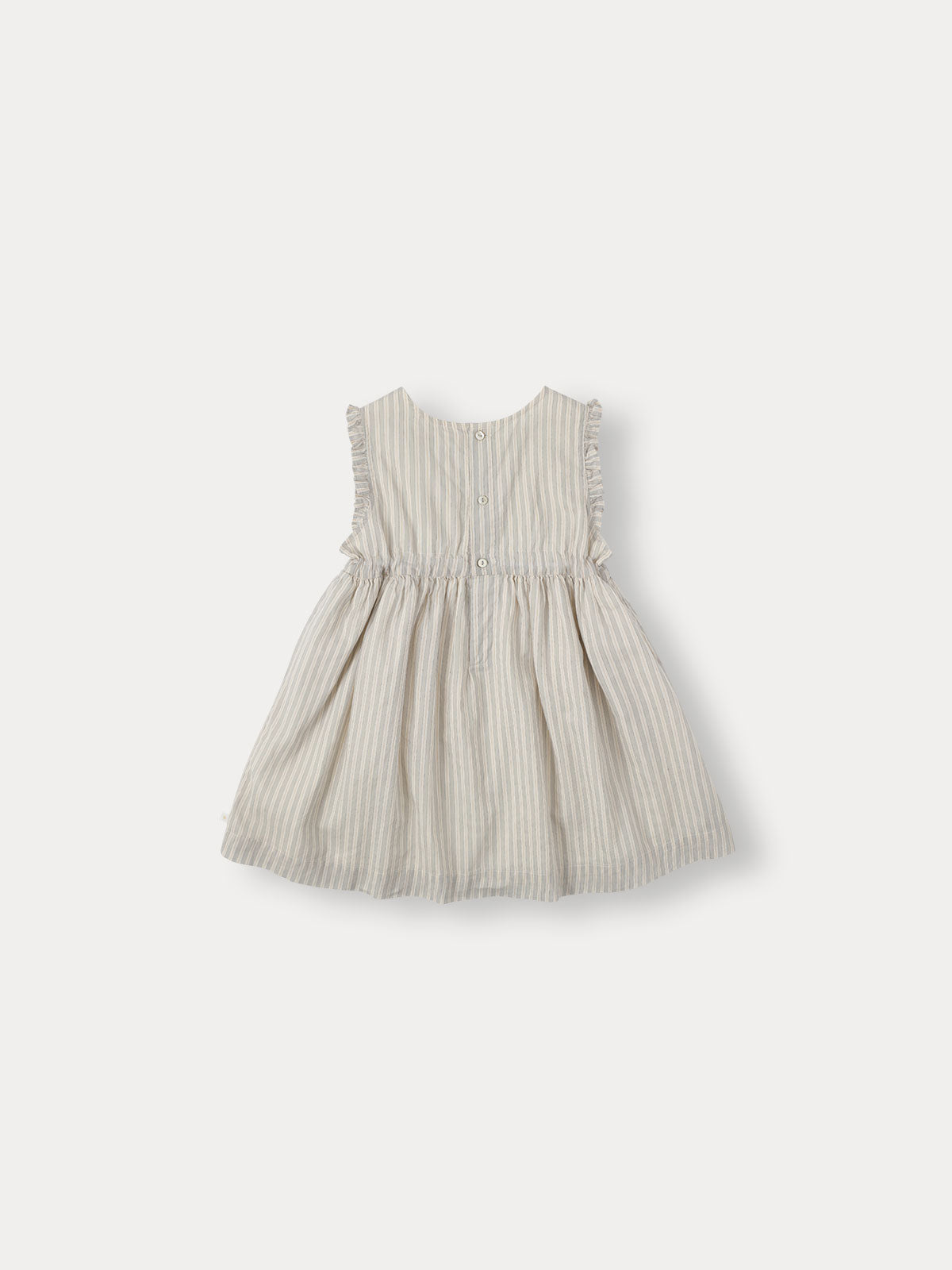 Ian Stripe Dress - Grayish Mint