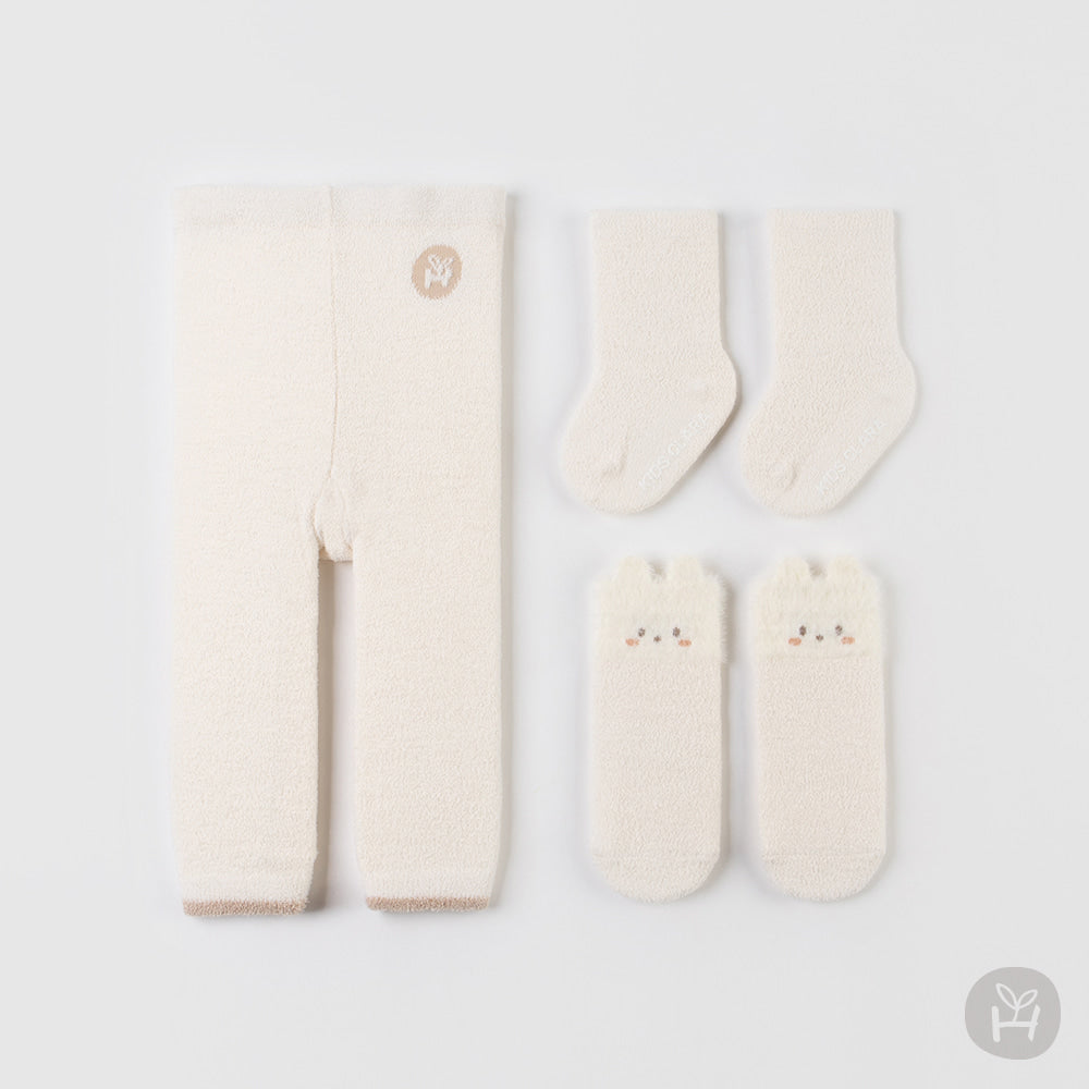 Tama winter baby leggings set