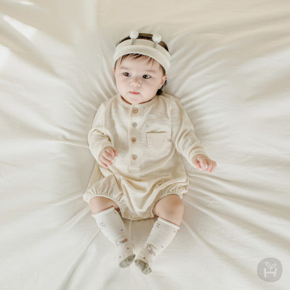 Lanya rolling baby knee socks