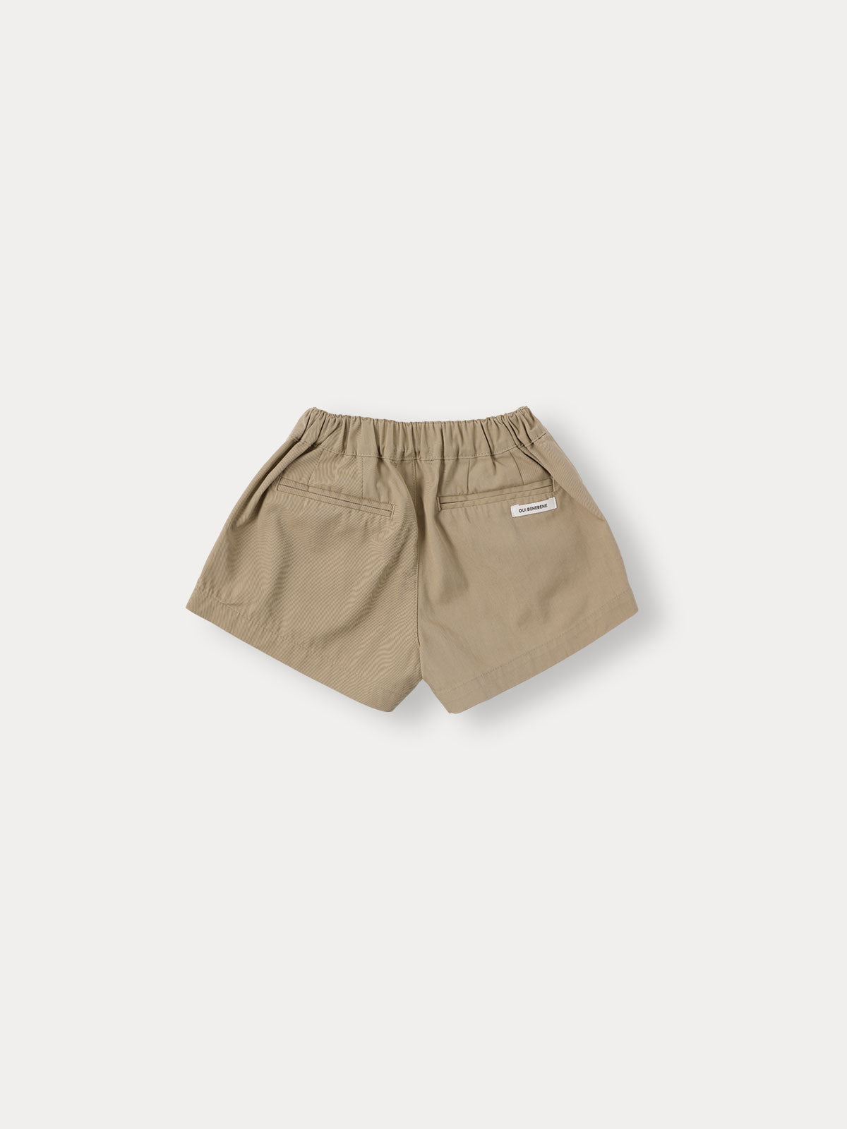 BENebene Pleated Shorts - Beige