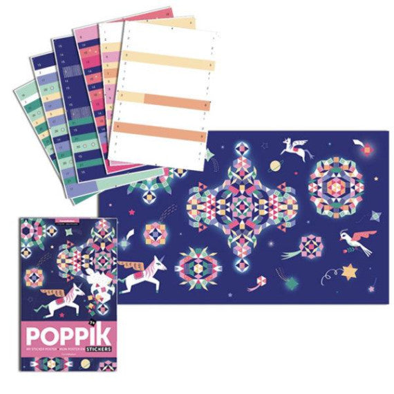 Poppik - Stickers poster - CONSTELLATION
