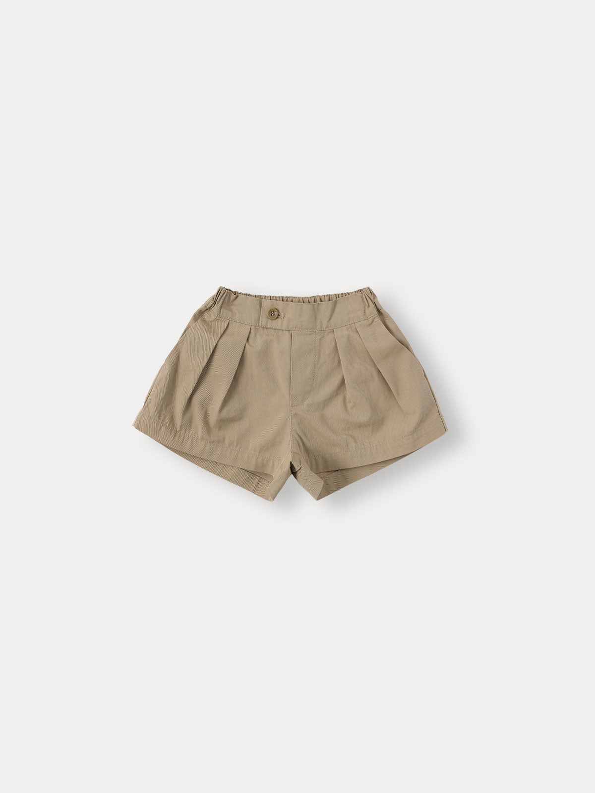 BENebene Pleated Shorts - Beige