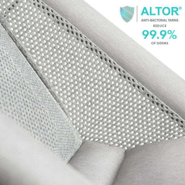 Bamboo 3Dknit™ Bouncer - Pebble Grey