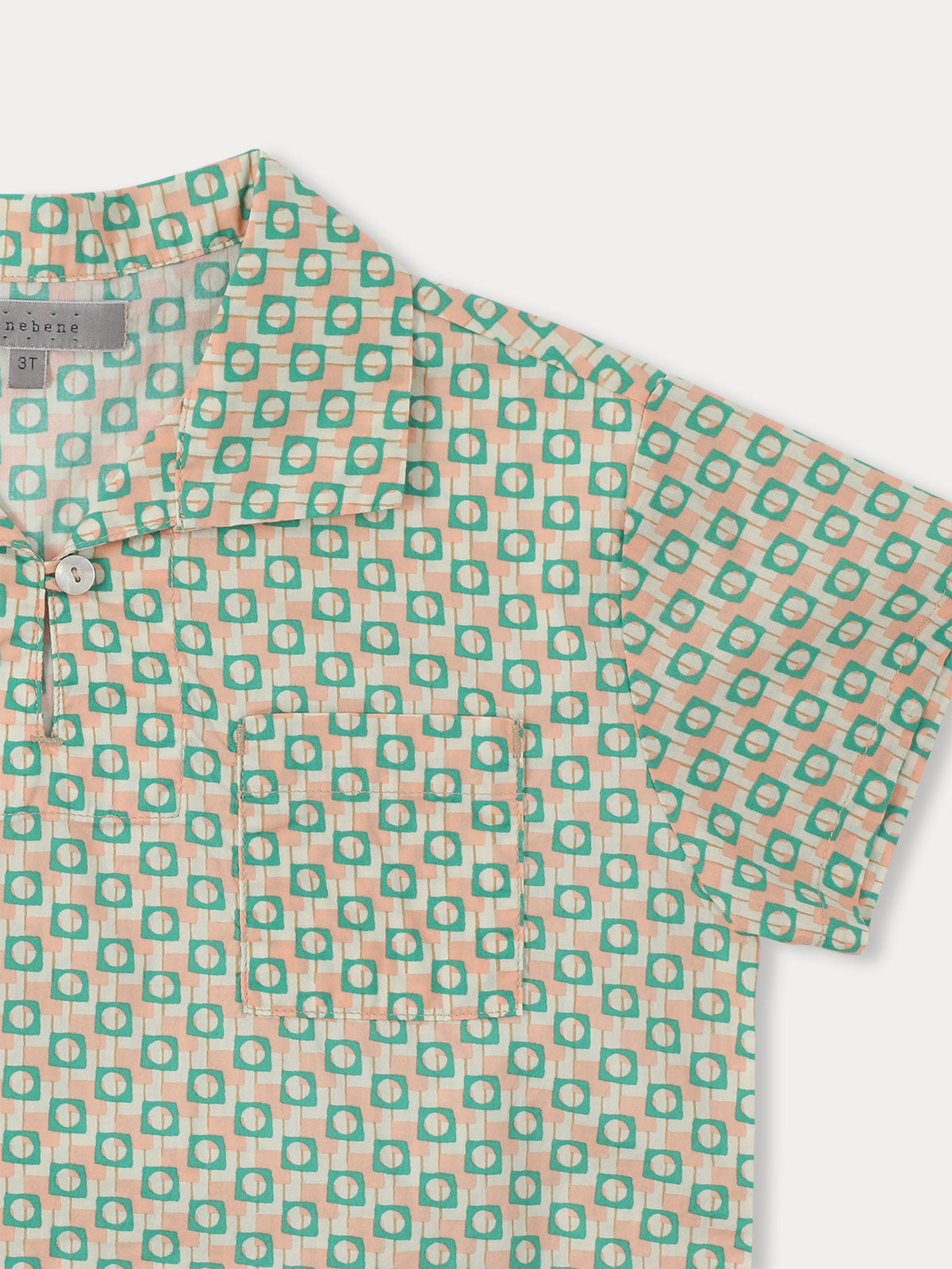 Block Half Shirt