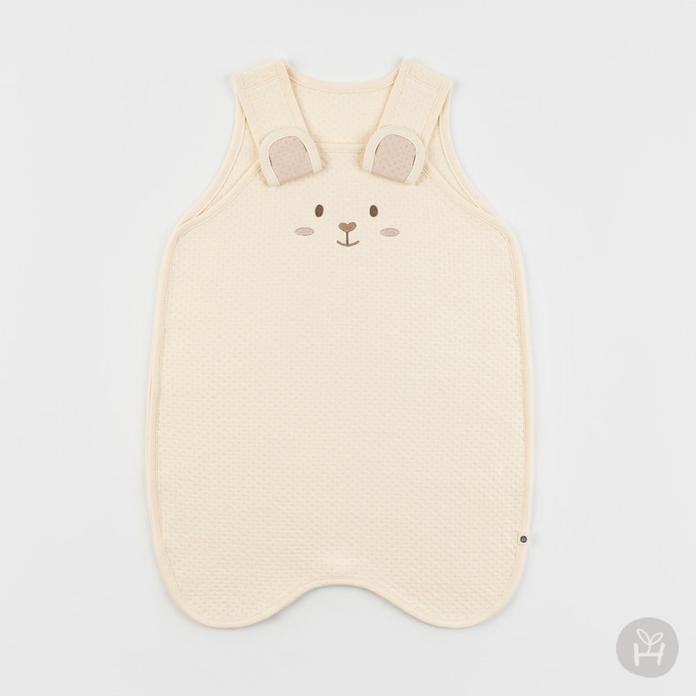 Bao Bamboo Baby Sleeping Vest_Cream