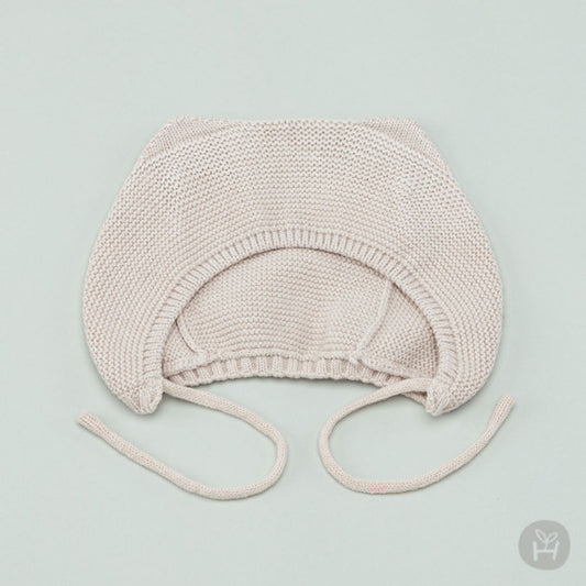 Titi knit baby bonnet