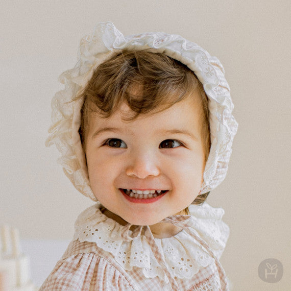 Madeleine baby bonnet