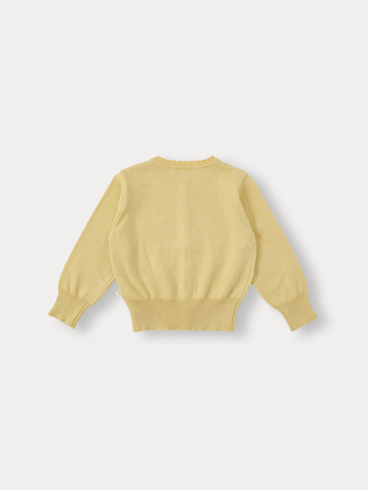 Meriel Knit Cardigan - Dusty Yellow