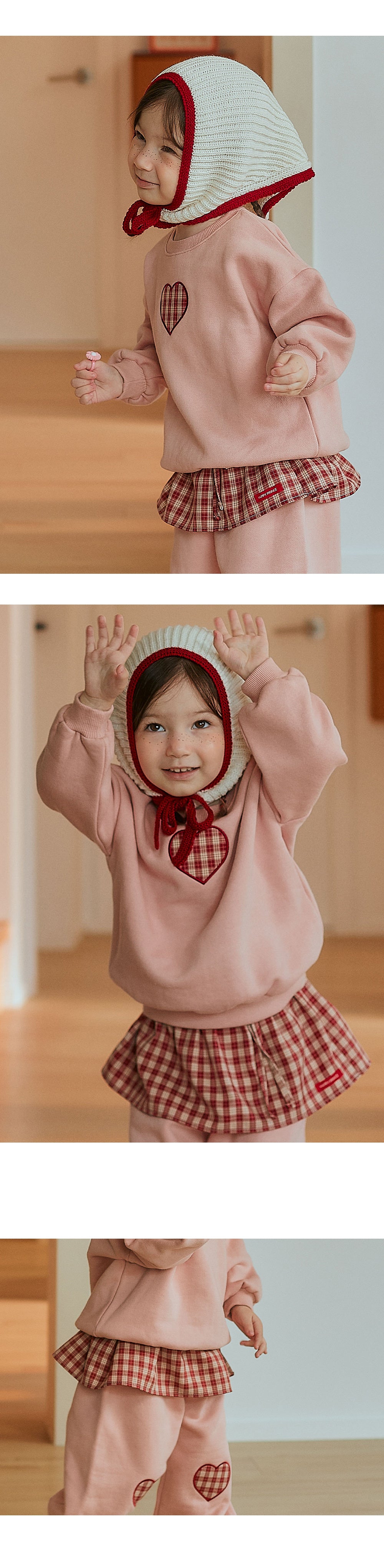 Cherry layered skirt
