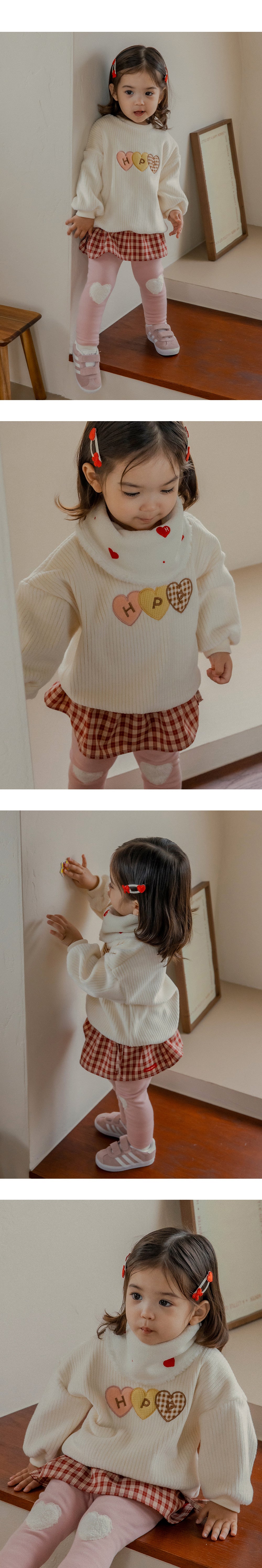 Cherry layered skirt