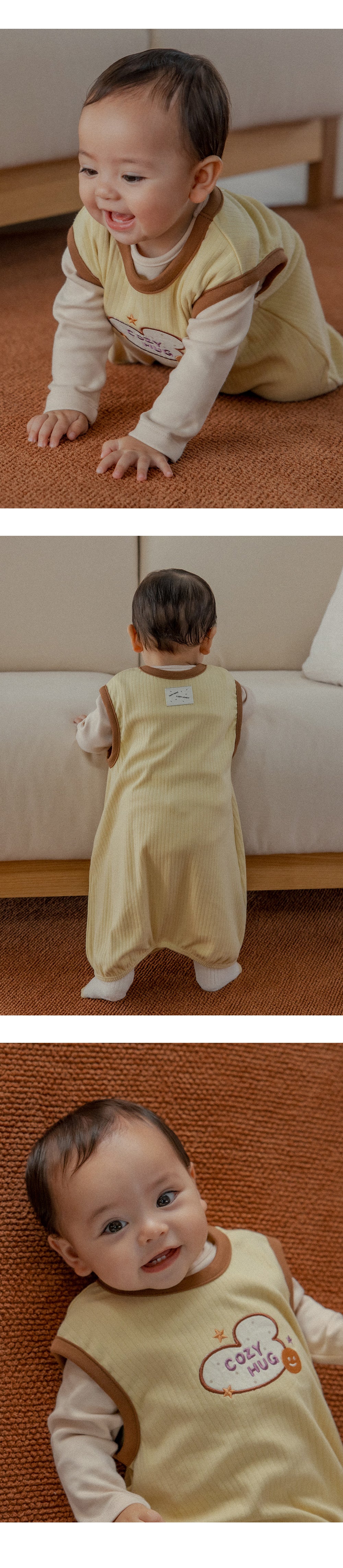 Cozy hugs Modal baby sleeping