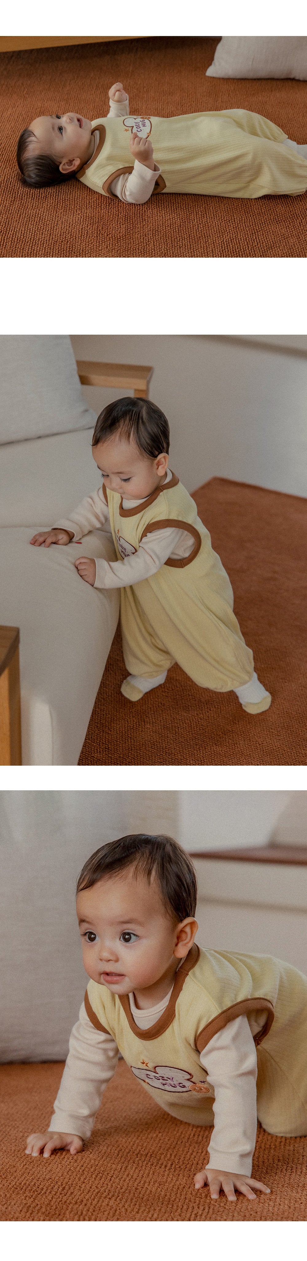 Cozy hugs Modal baby sleeping