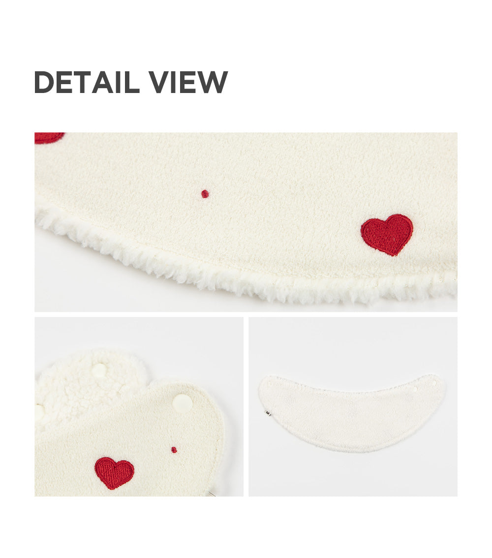 Cupid snow baby bananabib