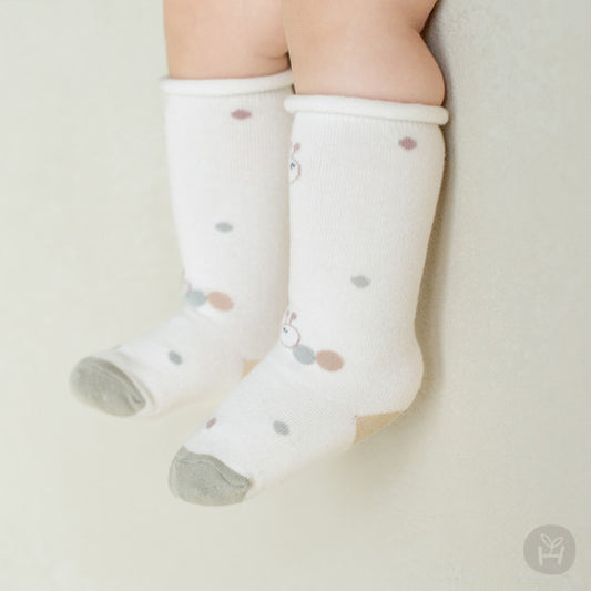Lanya rolling baby knee socks