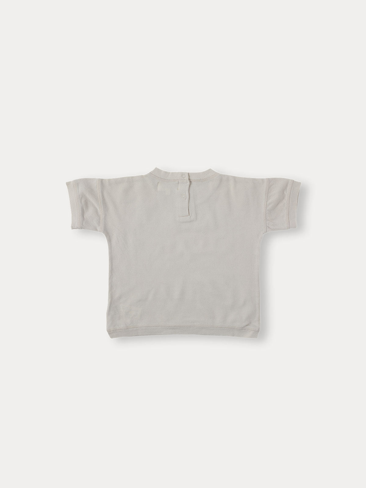 Mild PK Half T - Ecru
