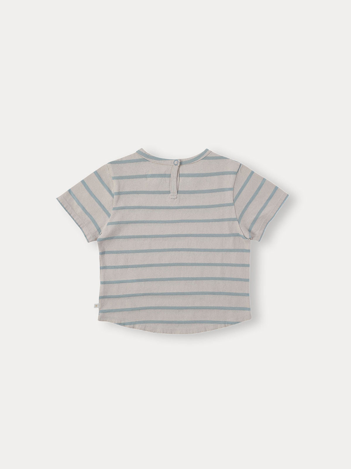 Benie Stripe T - Light Blue